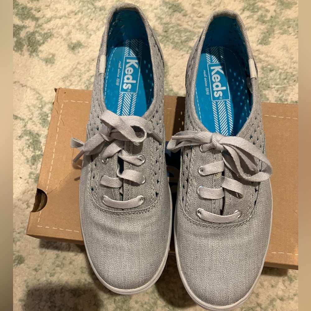 Keds Gray canvas sneakers